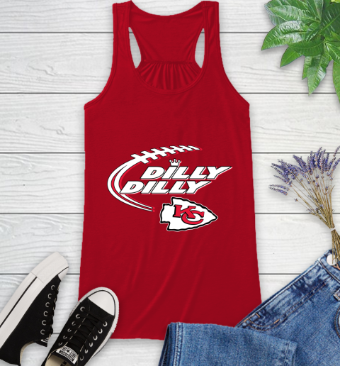 NFL Kansas City Chiefs Dilly Dilly Football Sports Racerback Tank 6