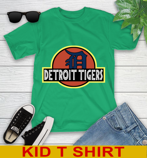 MLB Detroit Tigers Jurassic Park Dinosaur Movie Baseball Sports 106