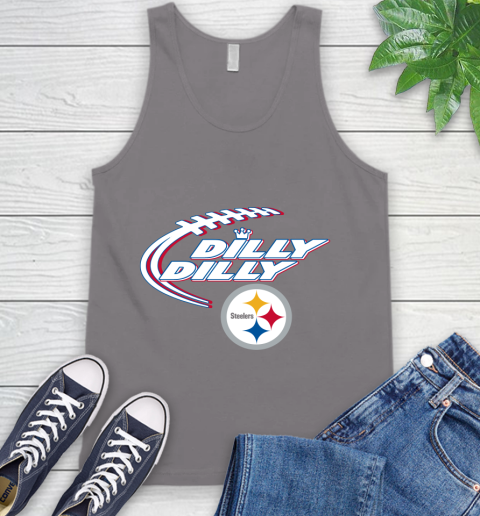 NFL Pittsburgh Steelers Dilly Dilly Football Sports Tank Top 7