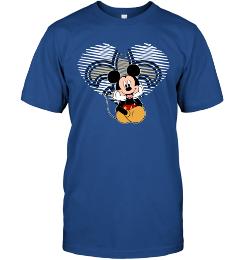 NBA Basketball New Orleans Pelicans Cheerful Mickey Mouse Shirt