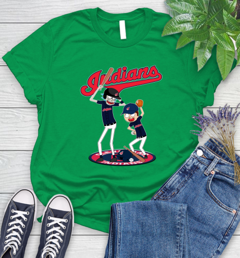 MLB Cleveland Indians Rick And Morty Baseball 96