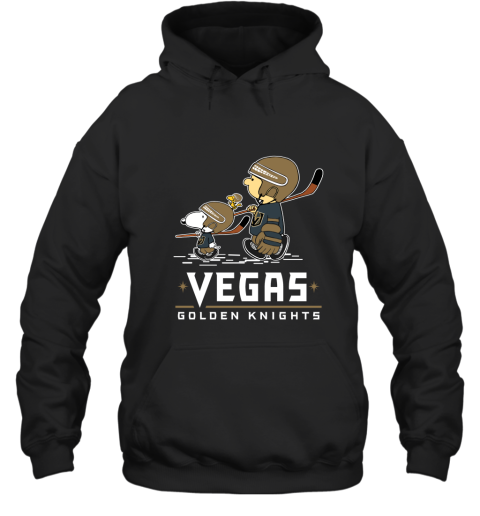 Let's Play Vegas Golden Knights Ice Hockey Snoopy NHL Hoodie