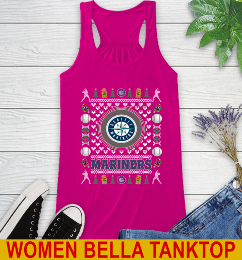 Seattle Mariners Merry Christmas MLB Baseball Loyal Fan Racerback Tank 6