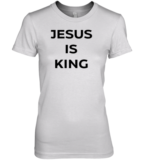 Royce White Jesus Is King Godspeed Premium Women's T