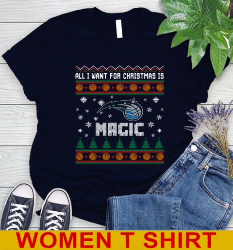 NBA Basketball All I Want For Christmas Is Orlando Magic 86