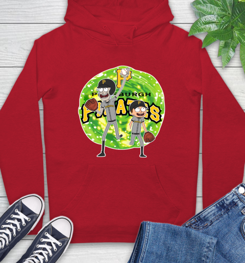 MLB Pittsburgh Pirates Rick And Morty Baseball Sports Hoodie 10