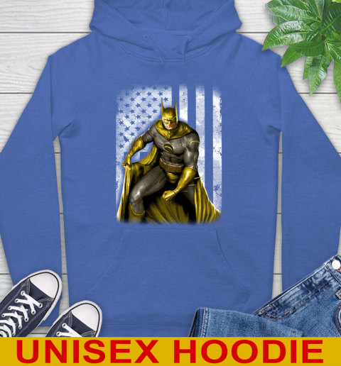 Los Angeles Chargers NFL Football Batman DC American Flag Shirt Hoodie 9