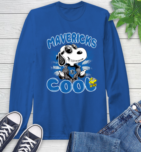 NBA Basketball Dallas Mavericks Cool Snoopy Shirt Long Sleeve T-Shirt 11