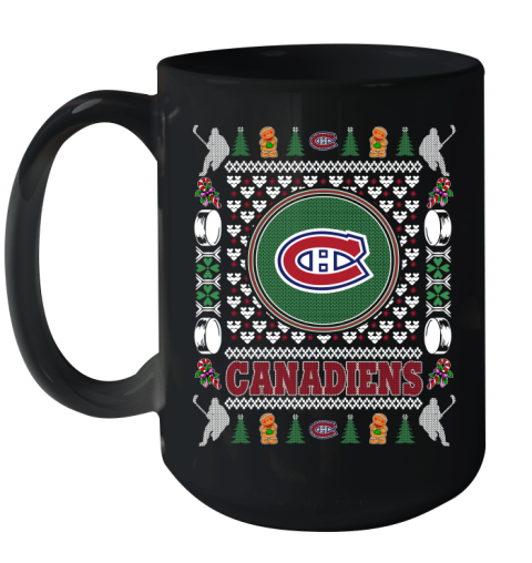 Montreal Canadiens Merry Christmas NHL Hockey Loyal Fan Ceramic Mug 15oz