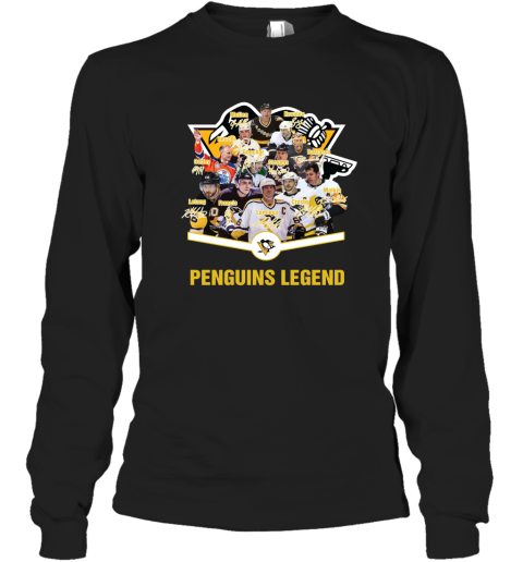 Pittsburgh Penguins Legends Signatures Shirt Long Sleeve