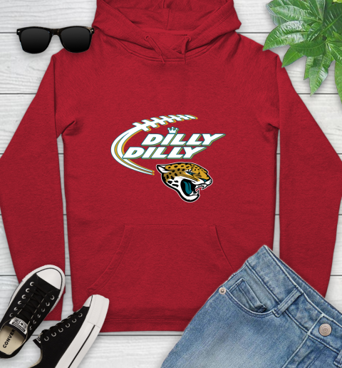 NFL Jacksonville Jaguars Dilly Dilly Football Sports Youth Hoodie 11