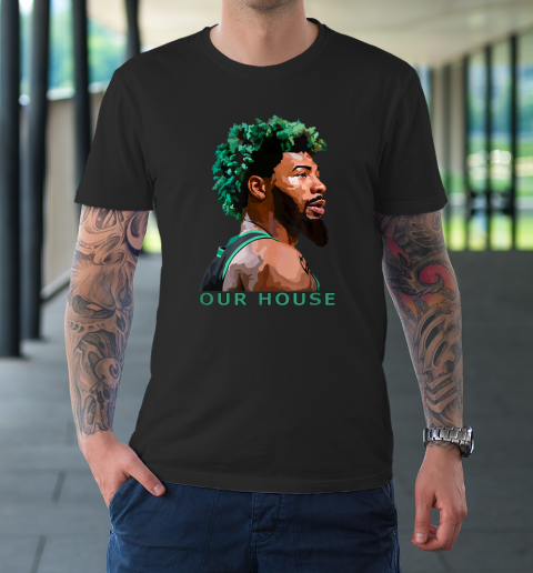 Be Smart In Our House Marcus Smart Boston Basketball Fans T-Shirt