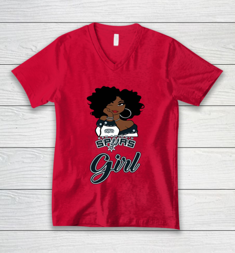 Girl in cheap spurs shirt