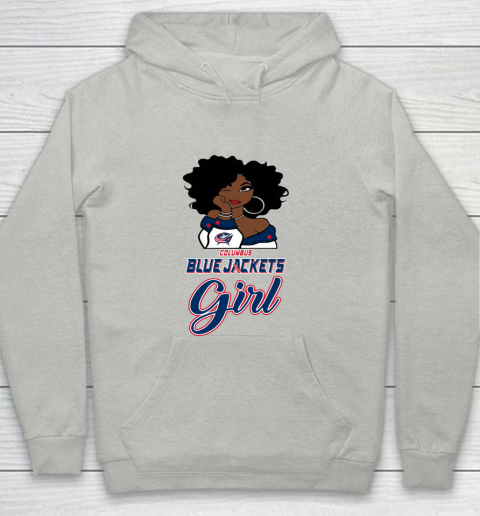 Columbus Blue Jackets Girl NHL Youth Hoodie 2