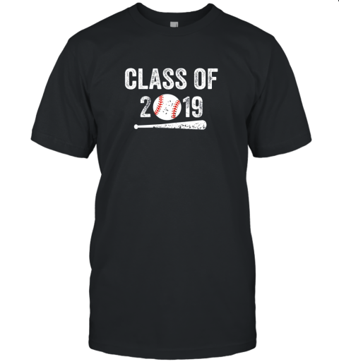 Class of 2019 Vintage Shirt Graduation Baseball Gift Senior Unisex Jersey Tee
