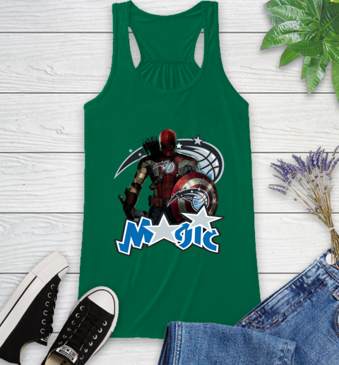 Philadelphia 76ers NBA Basketball Captain America Thor Spider Man Hawkeye Avengers Racerback Tank 7