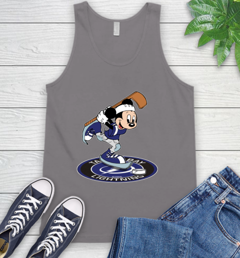 NHL Hockey Tampa Bay Lightning Cheerful Mickey Disney Shirt Tank Top 7
