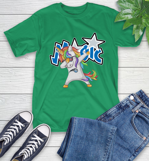 Orlando Magic NBA Basketball Funny Unicorn Dabbing Sports T-Shirt 7
