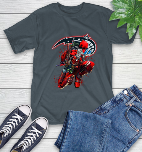 NBA Deadpool Marvel Comics Sports Basketball Orlando Magic T-Shirt 9