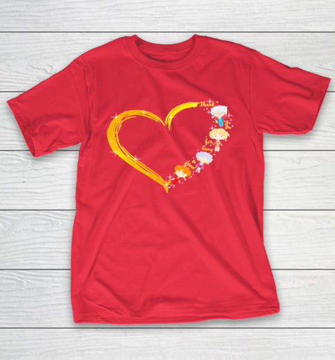 Heart The Golden Girls Thank you for being a friend T-Shirt 9