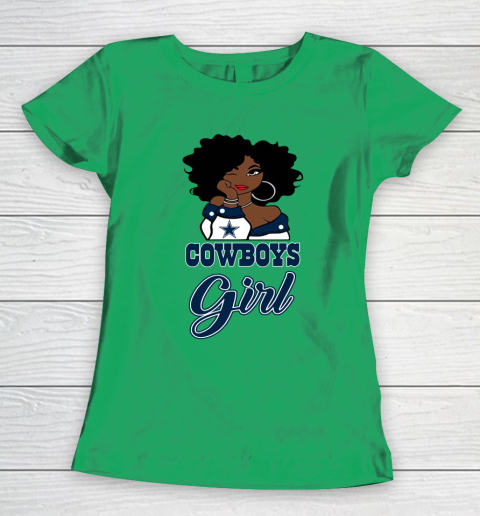 Dallas Cowboys Girl NFL Women's T-Shirt 7