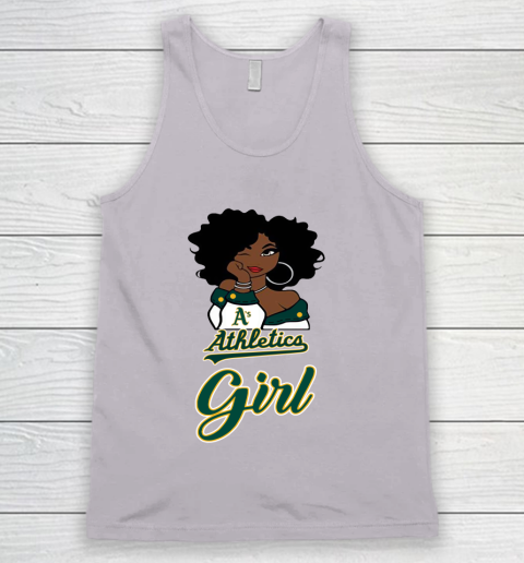 Oakland Athleticss Girl MLB Tank Top 4