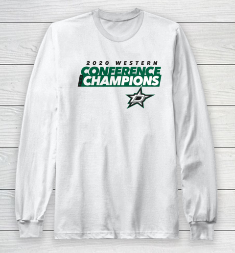 Dallas Stars 2020 Western Conference Champions Long Sleeve T-Shirt