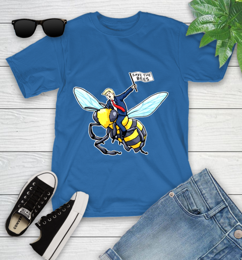 Save The Bees Donald Trump shirt Youth T-Shirt 9