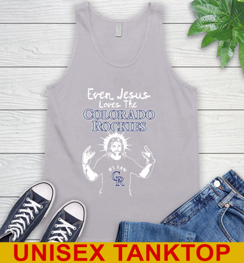 Colorado Rockies MLB Baseball Even Jesus Loves The Rockies Shirt Tank Top 3