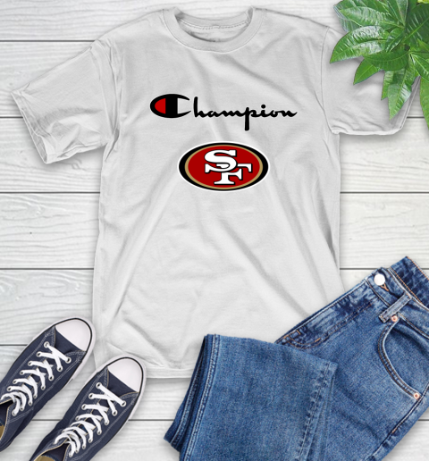 NFL Football San Francisco 49ers Champion Shirt T-Shirt