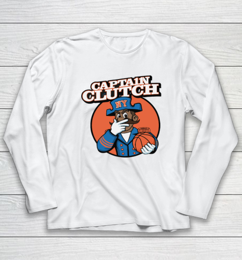 Jalen Brunson Captain Clutch Long Sleeve T-Shirt