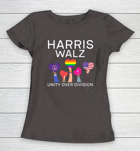 Harris Waltz 2024 Unity Over Division Women's T-Shirt 5