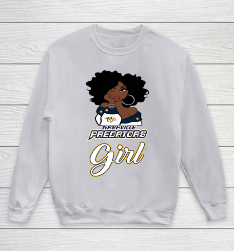 Nashville Predators Girl NHL Youth Sweatshirt 4