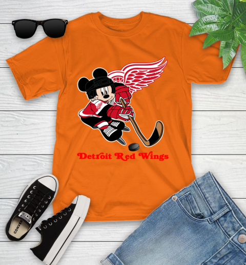 Youth Detroit Red Wings Levelwear Hockey Fights Cancer Little Richmond T  Shirt - Limotees