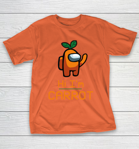 Among Us Shirt IM CARROT ORANGE AMONG A7 T-Shirt 3