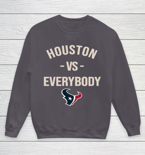 Houston Texans Vs Everybody Youth Sweatshirt 5