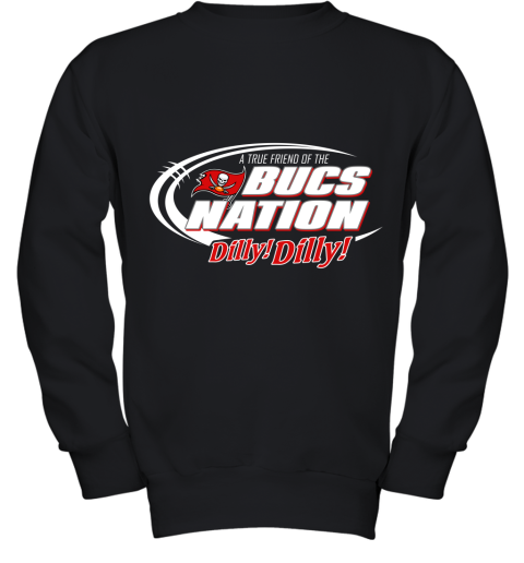 A True Friend Of Bucs Nation Youth Sweatshirt