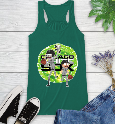 MLB Chicago White Sox Rick And Morty Baseball Sports Racerback Tank 7