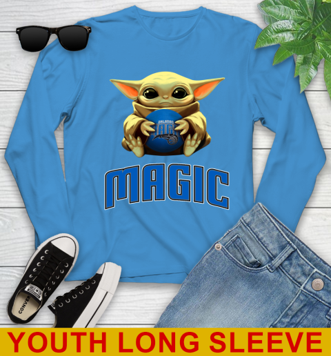 NBA Basketball Orlando Magic Star Wars Baby Yoda Shirt 129