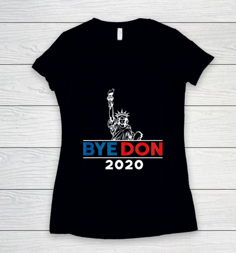 Byedon 2020 Bye Don 2020 Women's V-Neck T-Shirt