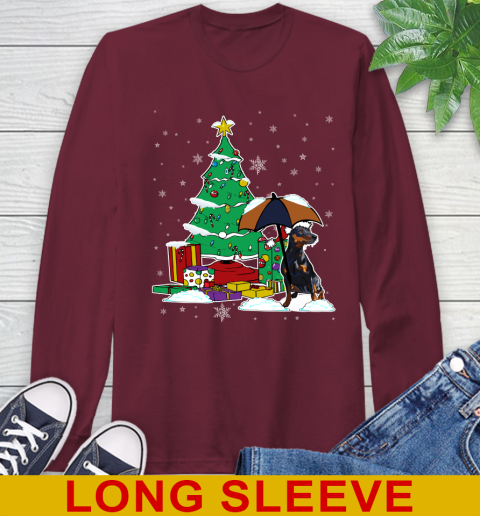 Dobermann Christmas Dog Lovers Shirts 61