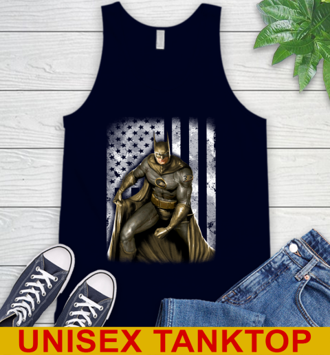 Anaheim Ducks NHL Hockey Batman DC American Flag Shirt Tank Top 2