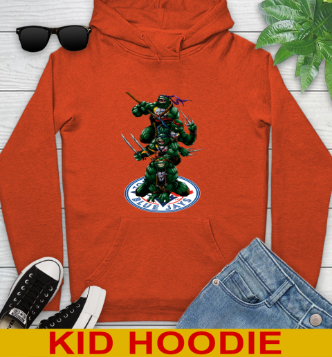 MLB Baseball Toronto Blue Jays Teenage Mutant Ninja Turtles Shirt Youth Hoodie 5