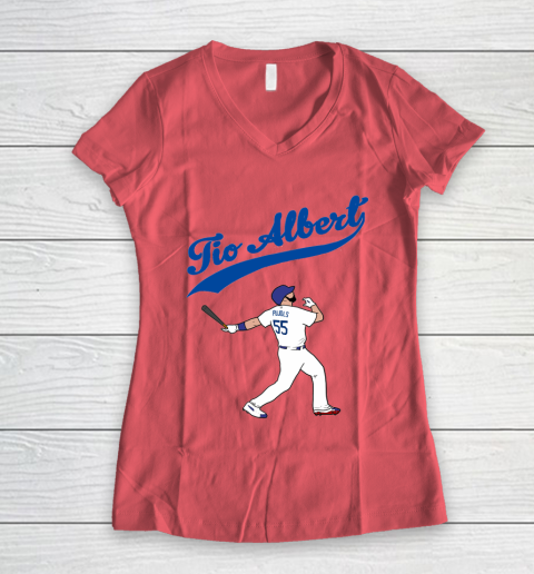 Tio Albert Baseball Women's V-Neck T-Shirt 3