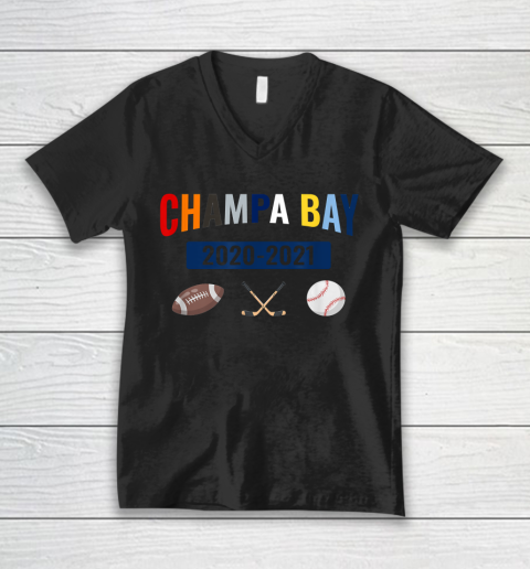 Champa Bay Winners In Every Sport 2020 2021 V-Neck T-Shirt