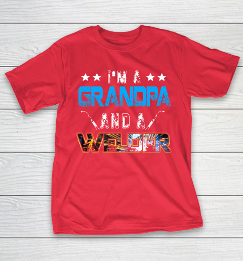 Welder American Usa Patriotic Welder Grandpa T-Shirt 19