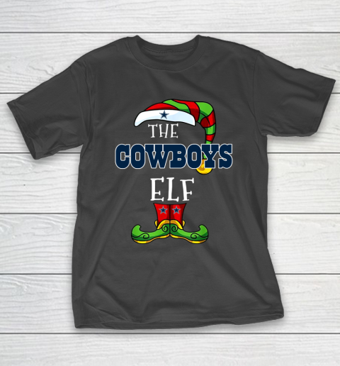 Dallas Cowboys Christmas ELF Funny NFL T-Shirt 11