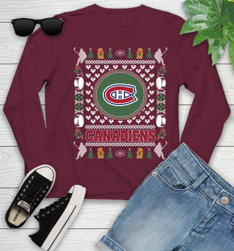 Montreal Canadiens Merry Christmas NHL Hockey Loyal Fan Ugly Shirt 129