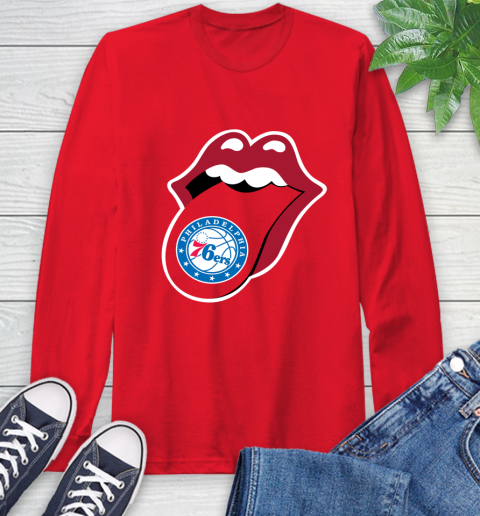 Philadelphia 76ers NBA Basketball Lips I Root For My Team Adoring Fan 67