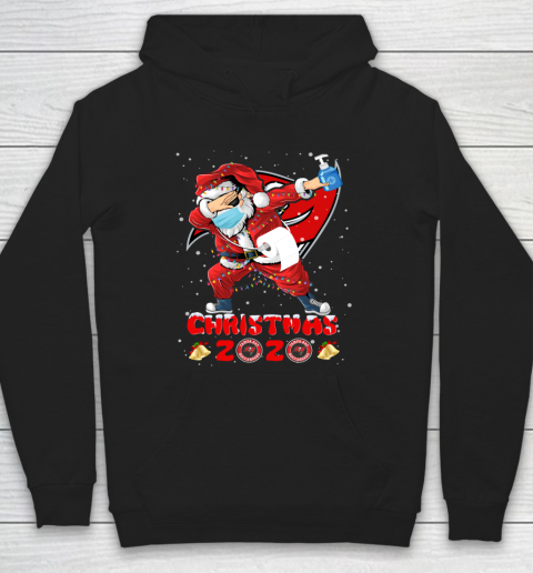 Tampa Bay Buccaneers Funny Santa Claus Dabbing Christmas 2020 NFL Hoodie